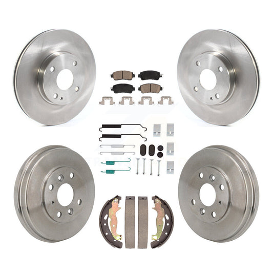 [Avant et Arrière] Disque et plaquette de frein pour Toyota Yaris iA Scion K8C-103768