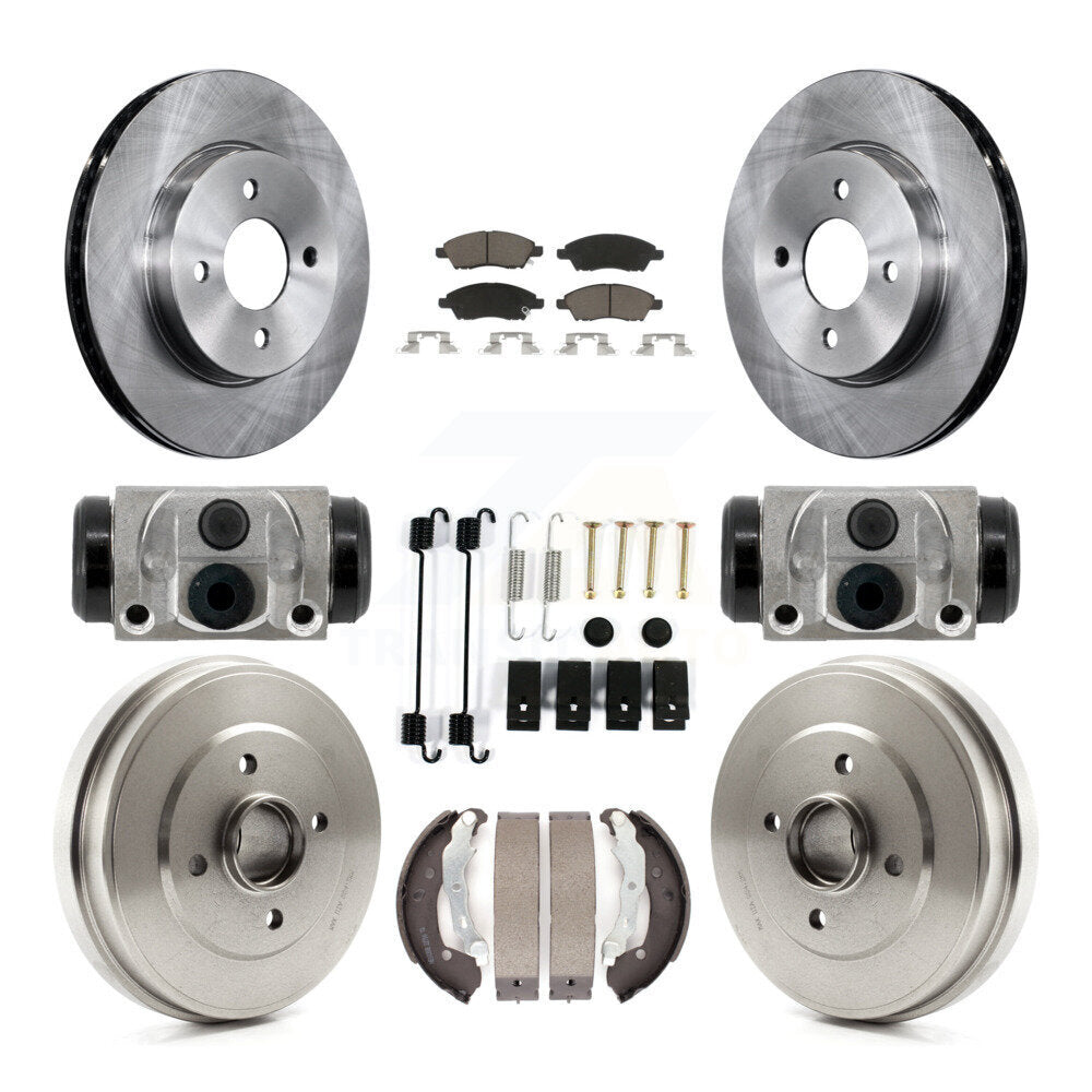 [Avant et Arrière] Disque et plaquette de frein pour Nissan Micra Versa Note K8C-103781