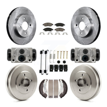 [Avant et Arrière] Disque et plaquette de frein pour Nissan Micra Versa Note K8C-103781