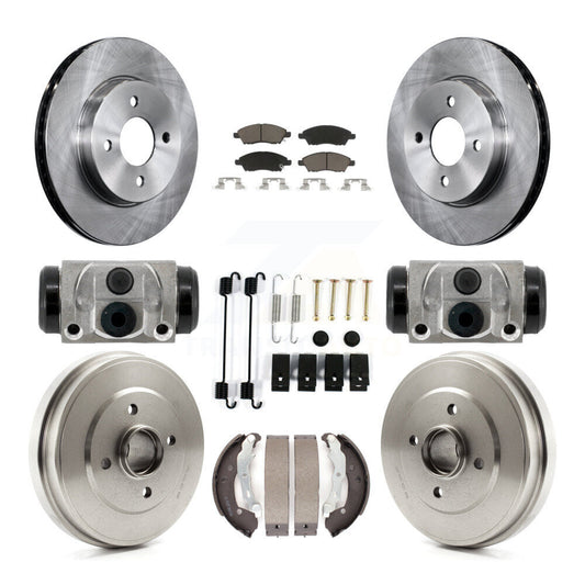 [Avant et Arrière] Disque et plaquette de frein pour Nissan Micra Versa Note K8C-103781