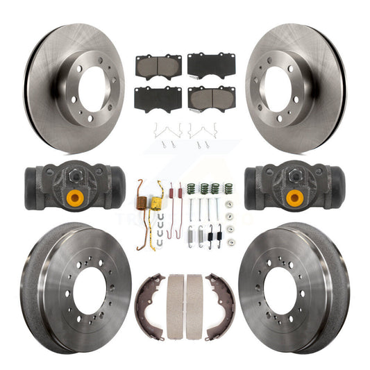 [Avant et Arrière] Disque et plaquette de frein pour Toyota Tacoma With 6 Lug Wheels K8C-103782