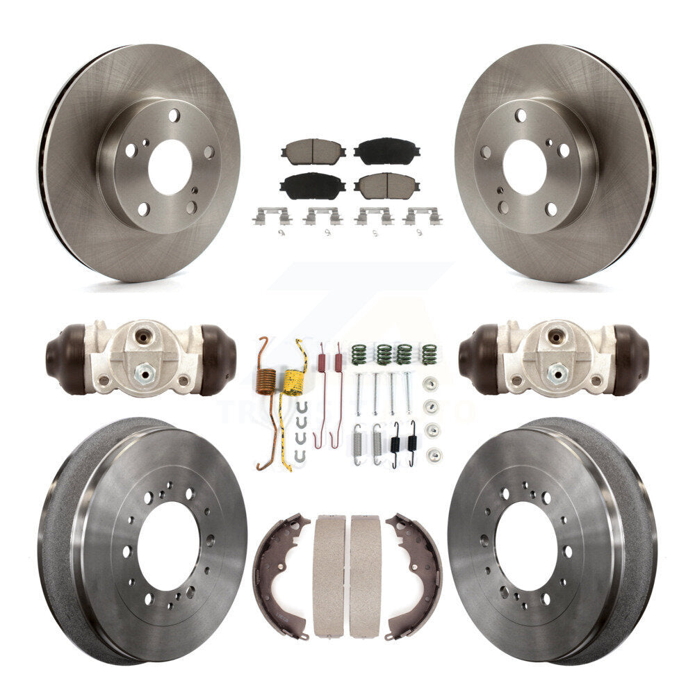 [Avant et Arrière] Disque et plaquette de frein pour Toyota Tacoma 4WD With 5 Lug Wheels K8C-103783