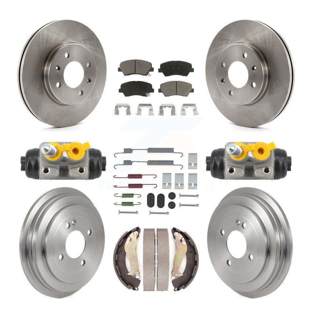 [Avant et Arrière] Disque et plaquette de frein pour 2012-2017 Hyundai Accent K8C-103794