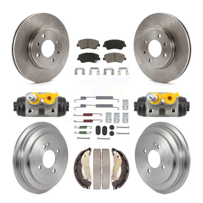 [Avant et Arrière] Disque et plaquette de frein pour 2012-2017 Hyundai Accent K8C-103794