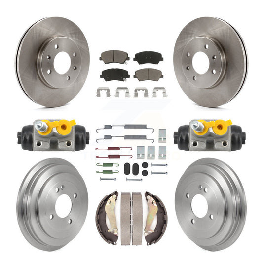 [Avant et Arrière] Disque et plaquette de frein pour 2012-2017 Hyundai Accent K8C-103794