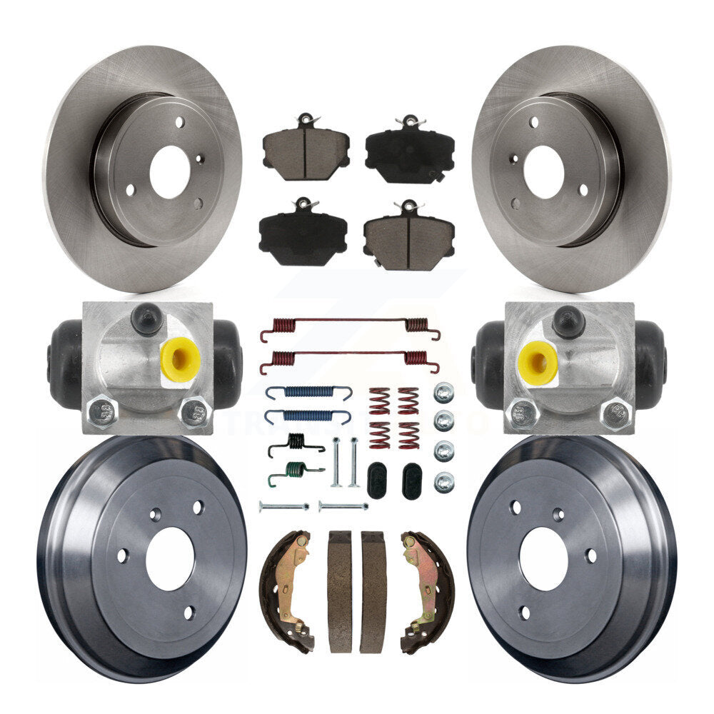 [Avant et Arrière] Disque et plaquette de frein pour Smart Fortwo K8C-103798