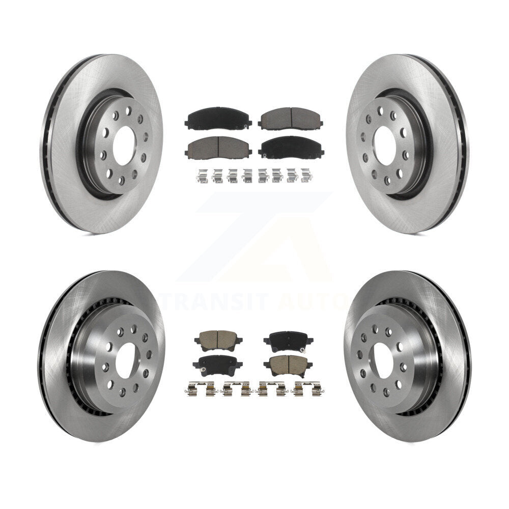 [Avant et Arrière] Disque et plaquette de frein pour 2020-2023 Jeep Gladiator K8C-103815