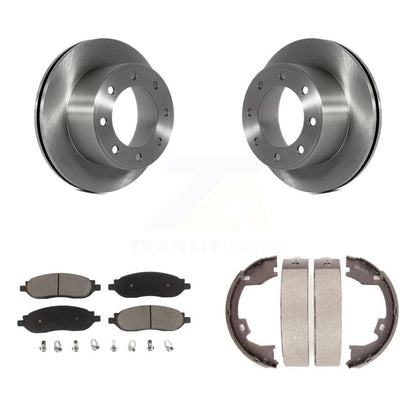 [Arrière] Disque et plaquette de frein pour 2005-2007 Ford F-350 Super Duty F-250 K8C-103846
