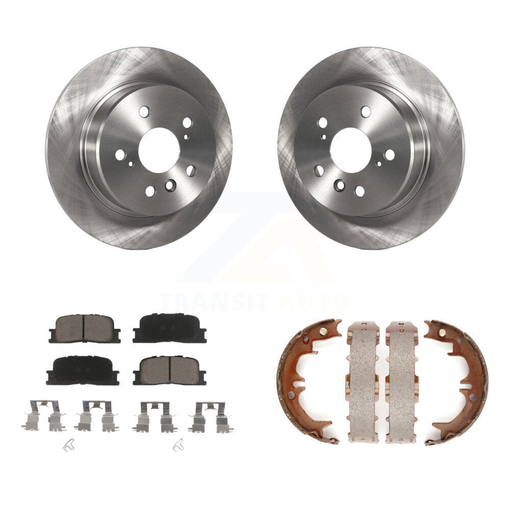 [Arrière] Disque et plaquette de frein pour 2001-2003 Toyota Highlander AWD K8C-103884