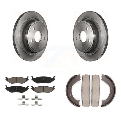 [Arrière] Disque et plaquette de frein pour Dodge Ram 1500 Durango Chrysler Aspen K8C-103888