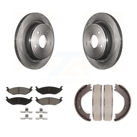 [Arrière] Disque et plaquette de frein pour Dodge Ram 1500 Durango Chrysler Aspen K8C-103888