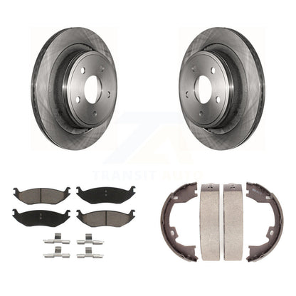 [Arrière] Disque et plaquette de frein pour Dodge Ram 1500 With 8 Lug Wheels K8C-103891