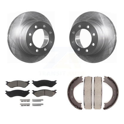 [Arrière] Disque et plaquette de frein pour 2008 Dodge Ram 1500 With 5 Lug Wheels K8C-103893