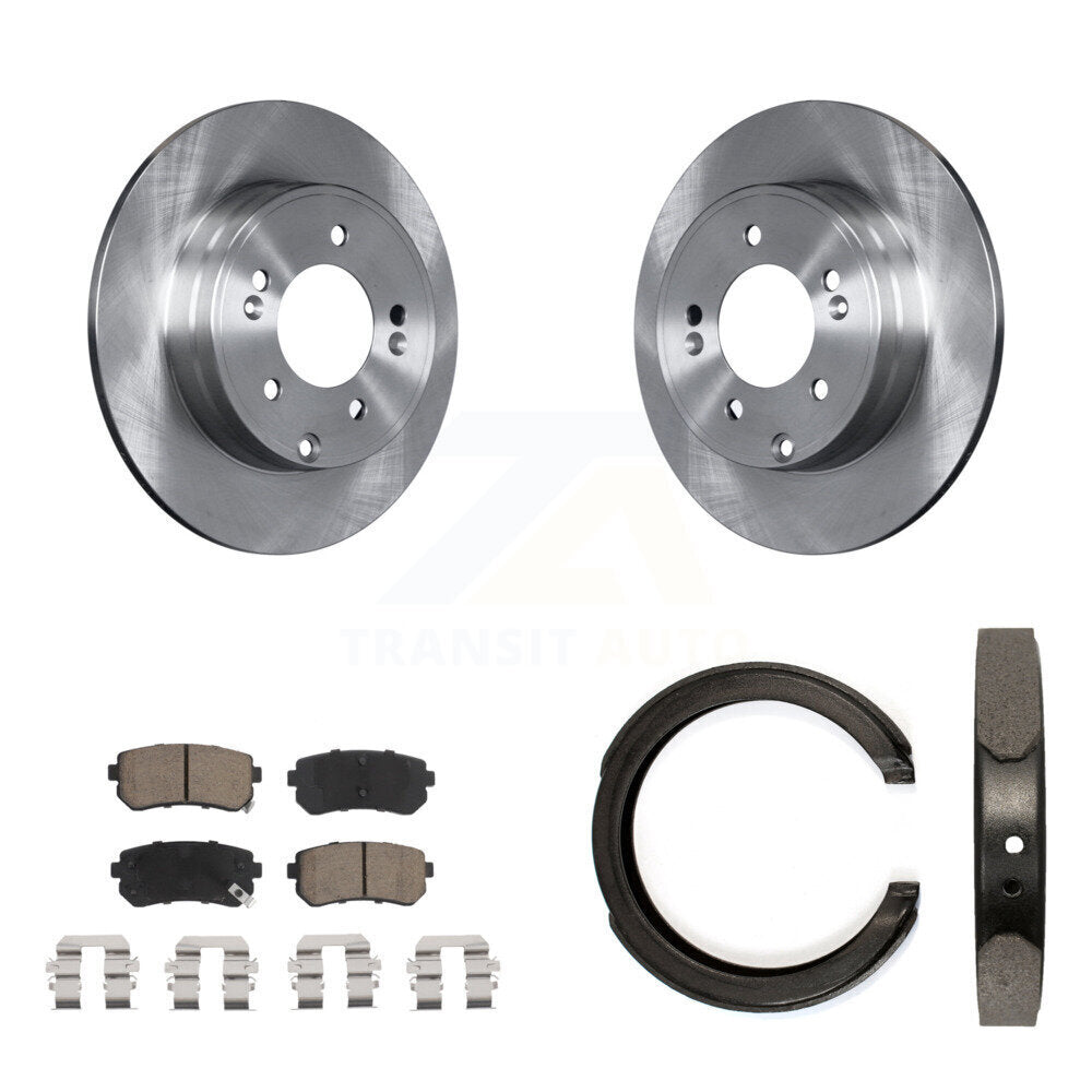 [Arrière] Disque et plaquette de frein pour Kia Optima With Manual Brake K8C-103930