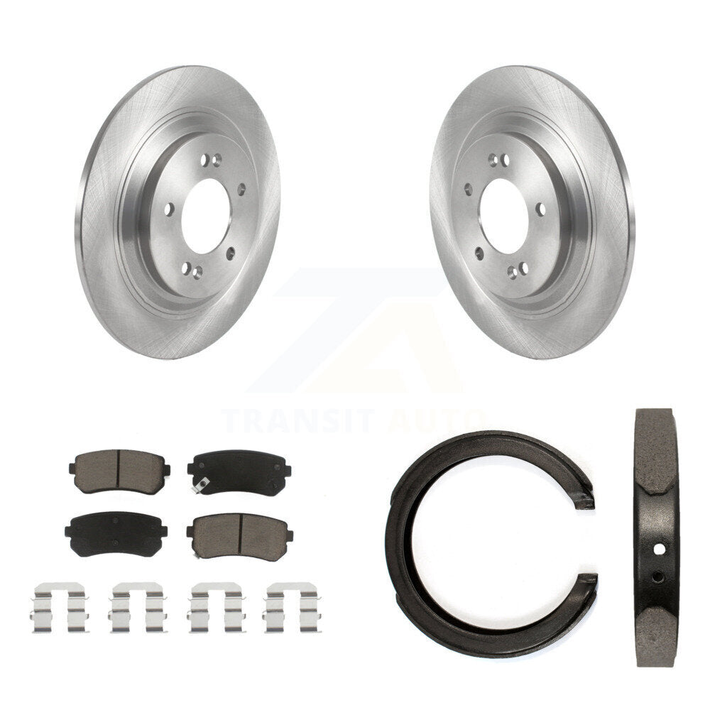[Arrière] Disque et plaquette de frein pour Kia Cadenza With Manual Brake K8C-103933