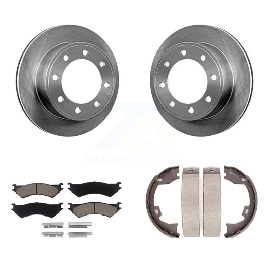 [Arrière] Disque et plaquette de frein pour Ford E-350 Super Duty E-250 E-150 K8C-104009