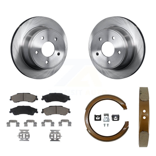 [Arrière] Disque et plaquette de frein pour Chevrolet GMC Blazer S10 Jimmy Sonoma K8C-104020