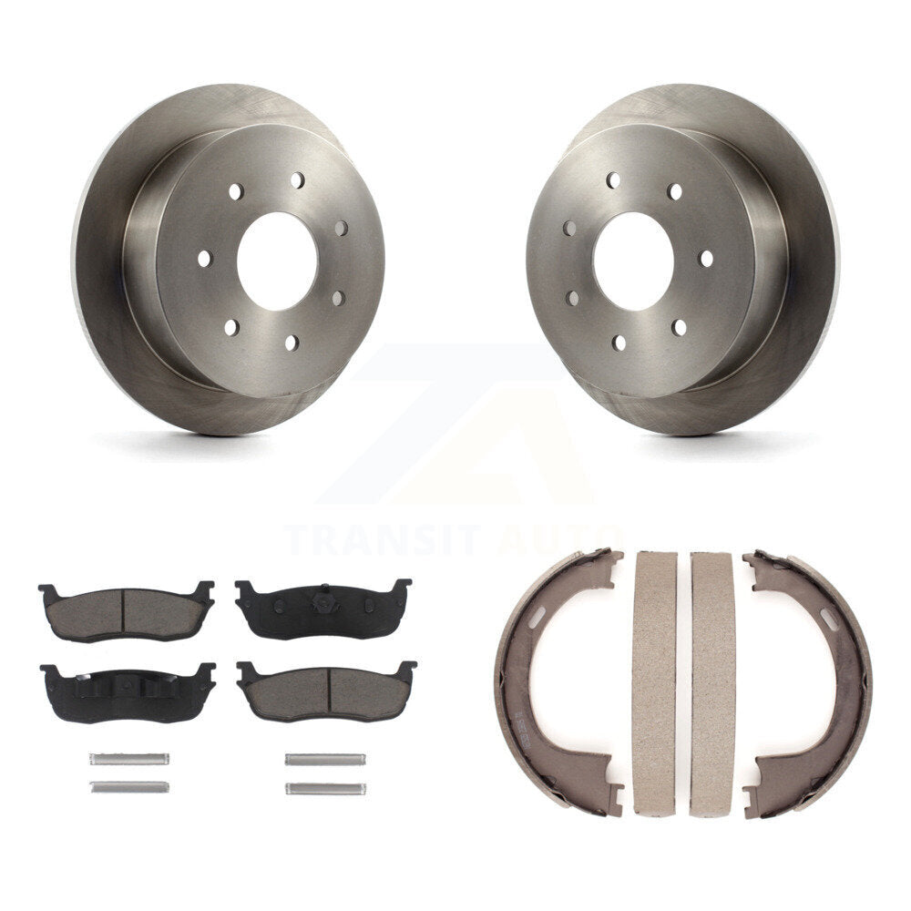 [Arrière] Disque et plaquette de frein pour Ford F-150 F-250 With 7 Lug Wheels K8C-104031