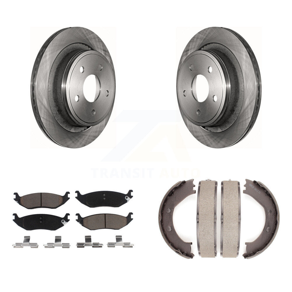 [Arrière] Disque et plaquette de frein pour Dodge Ram 1500 K8C-104034
