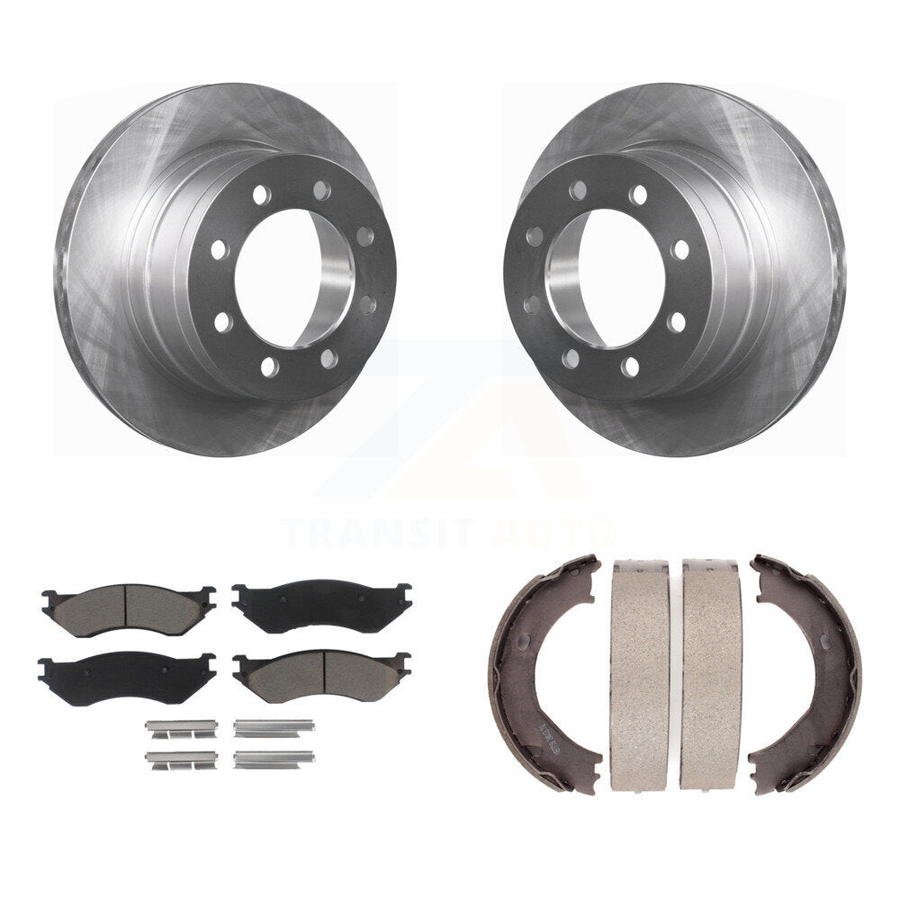[Arrière] Disque et plaquette de frein pour 2003-2005 Dodge Ram 2500 3500 K8C-104035