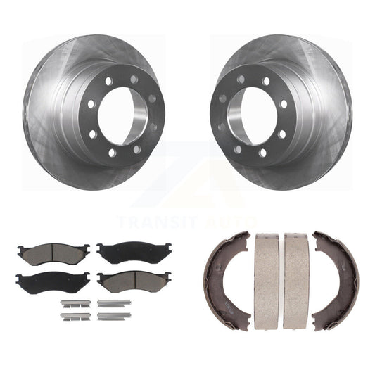 [Arrière] Disque et plaquette de frein pour 2003-2005 Dodge Ram 2500 3500 K8C-104035