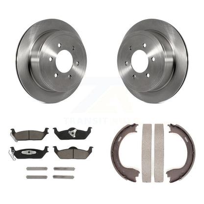 [Arrière] Disque et plaquette de frein pour 09-11 Ford F-150 With 6 Lug Wheels K8C-104136