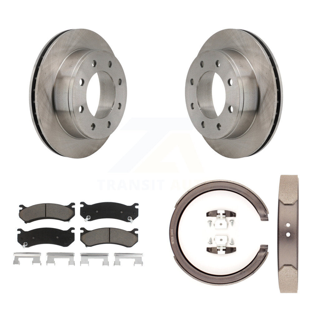 [Arrière] Disque et plaquette de frein pour GMC Chevrolet Silverado 1500 HD 2500 K8C-104162
