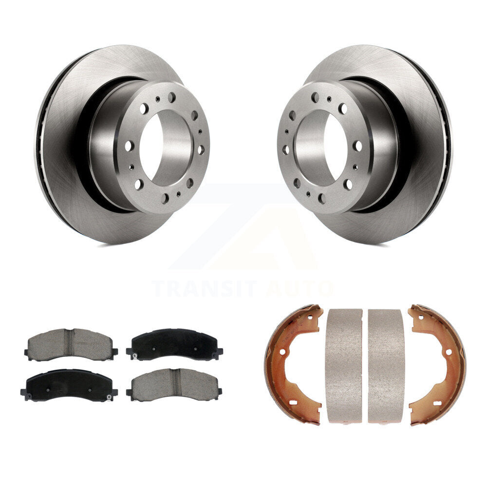 [Arrière] Disque et plaquette de frein pour 2021 Ram 3500 With Single Wheels K8C-104167