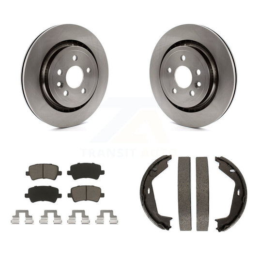 [Arrière] Disque et plaquette de frein pour 07-09 Volvo S80 AWD With Vented Rotor K8C-104177
