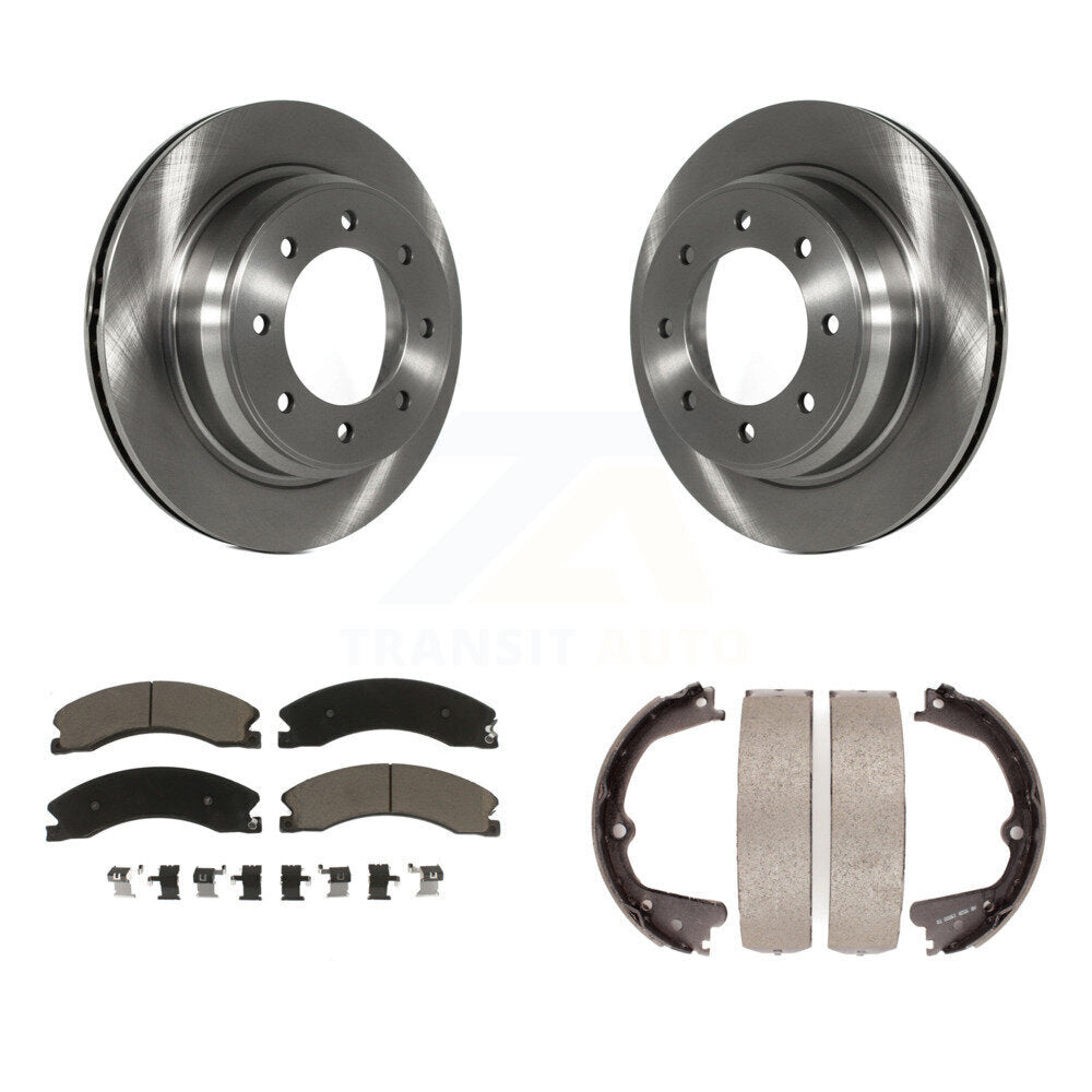 [Arrière] Disque et plaquette de frein pour 2012-2019 Nissan NV2500 NV3500 NV1500 K8C-104181