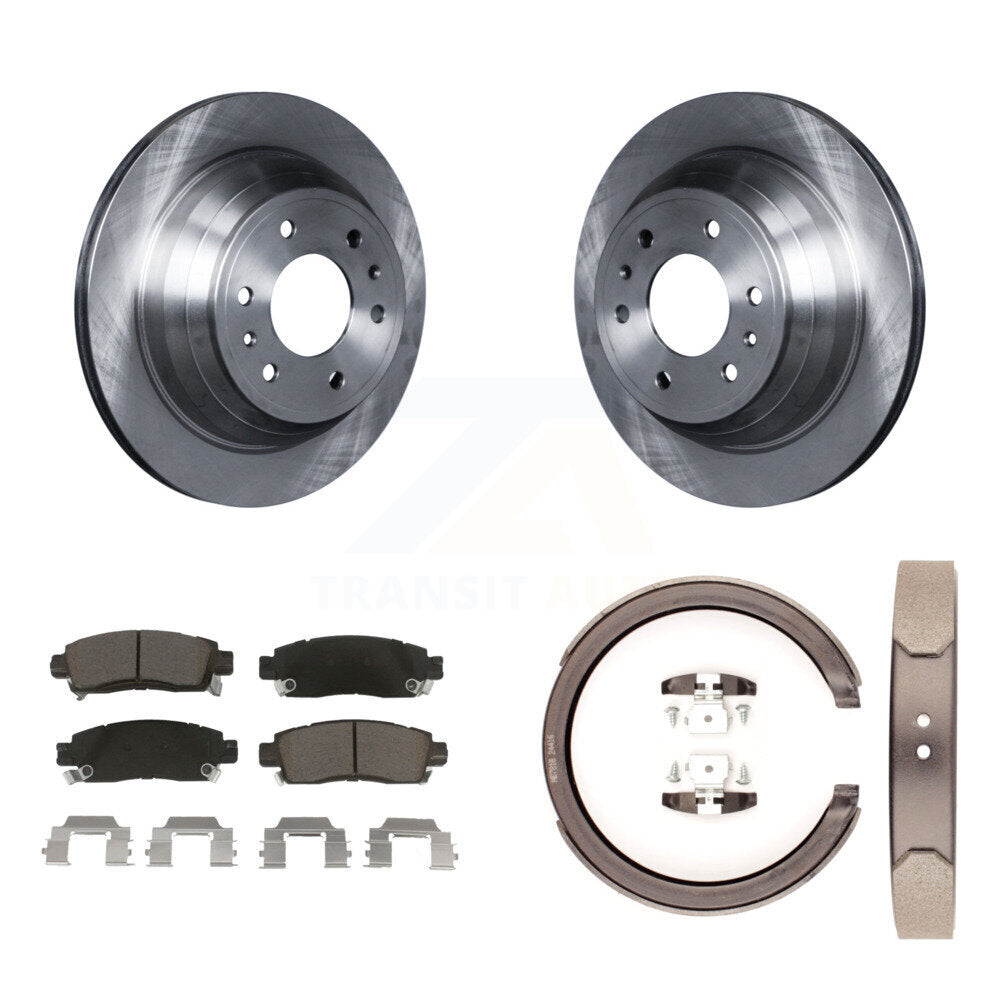 [Arrière] Disque et plaquette de frein pour Chevrolet GMC Trailblazer Envoy XL K8C-104186