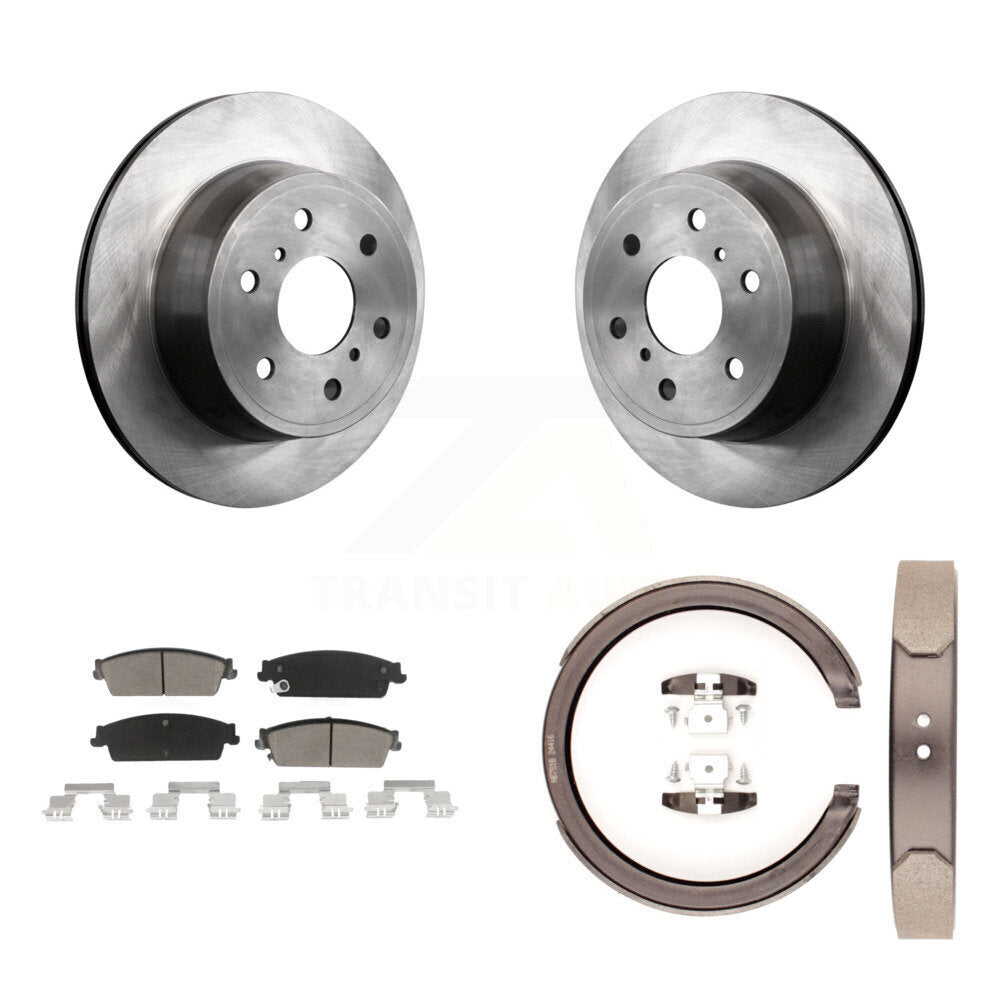 [Arrière] Disque et plaquette de frein pour Chevrolet GMC Sierra 1500 Silverado K8C-104194