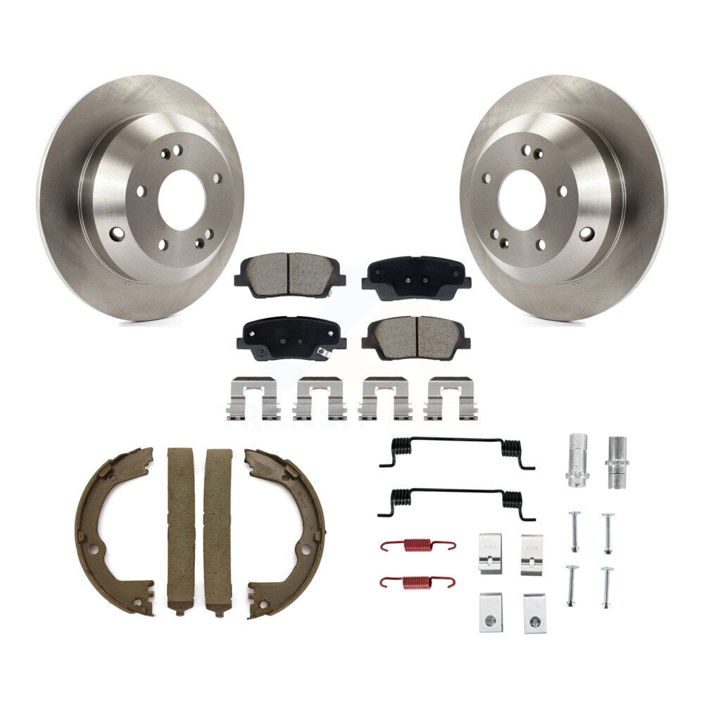 [Arrière] Disque et plaquette de frein pour Hyundai Santa Fe Sport Kia K8C-104211