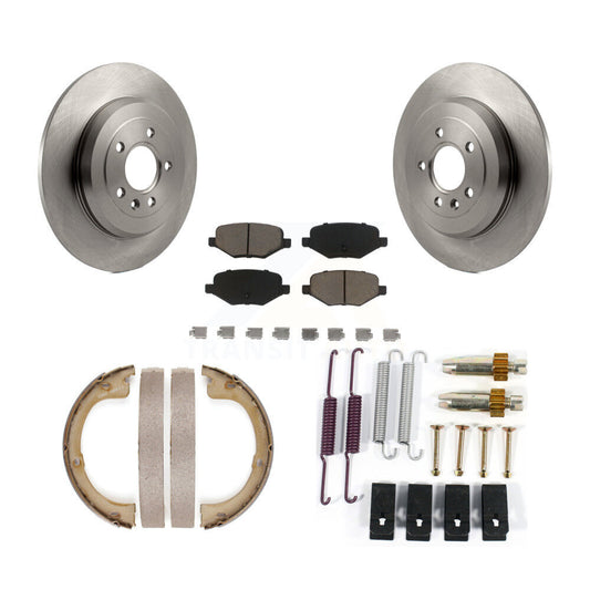 [Arrière] Disque et plaquette de frein pour Lincoln MKT With Solid Rotor K8C-104394