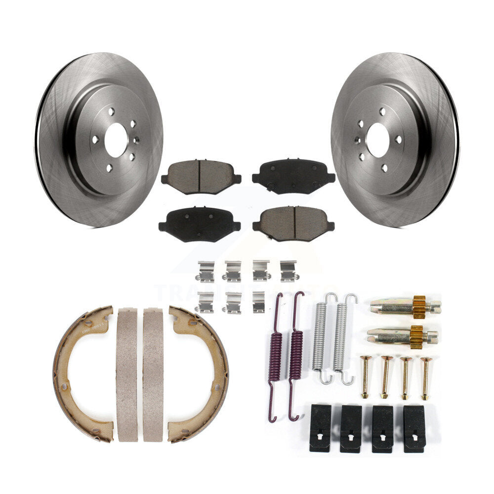 [Arrière] Disque et plaquette de frein pour Lincoln MKT K8C-104396