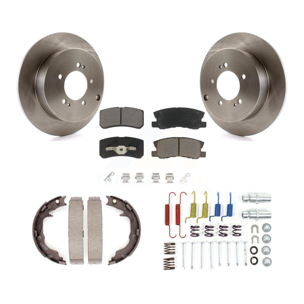 [Arrière] Disque et plaquette de frein pour Mitsubishi Outlander K8C-104415