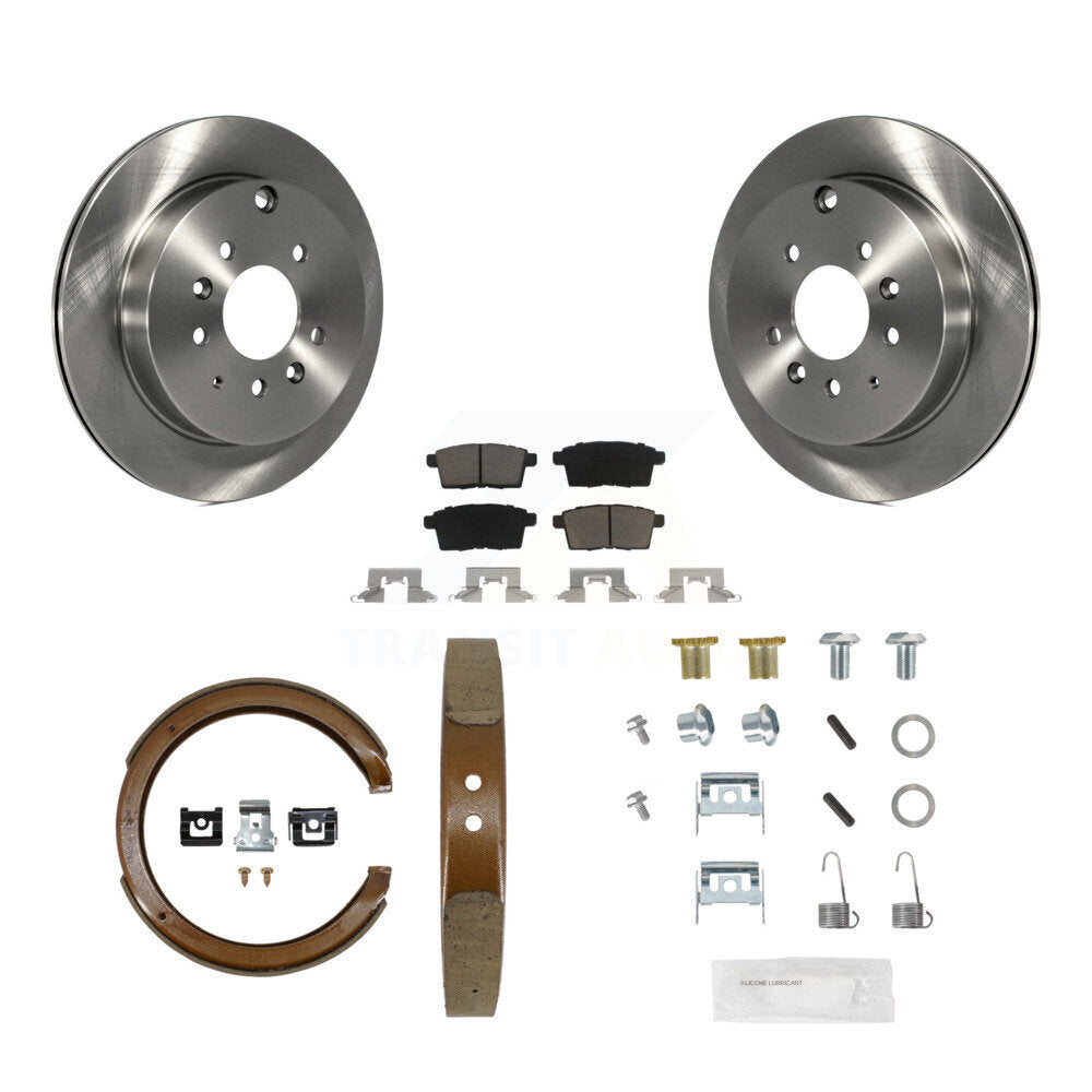 [Arrière] Disque et plaquette de frein pour Ford Edge Mazda CX-7 Lincoln K8C-104436