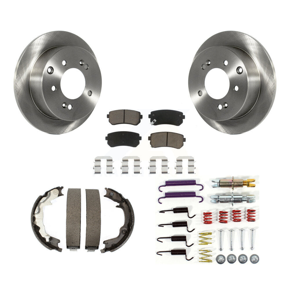 [Arrière] Disque et plaquette de frein pour 2010-2013 Kia Forte Koup K8C-104437