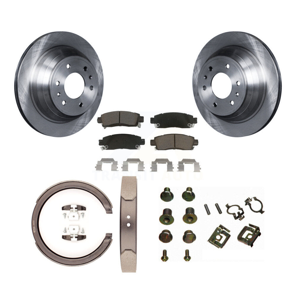 [Arrière] Disque et plaquette de frein pour Chevrolet GMC Trailblazer XL K8C-104445