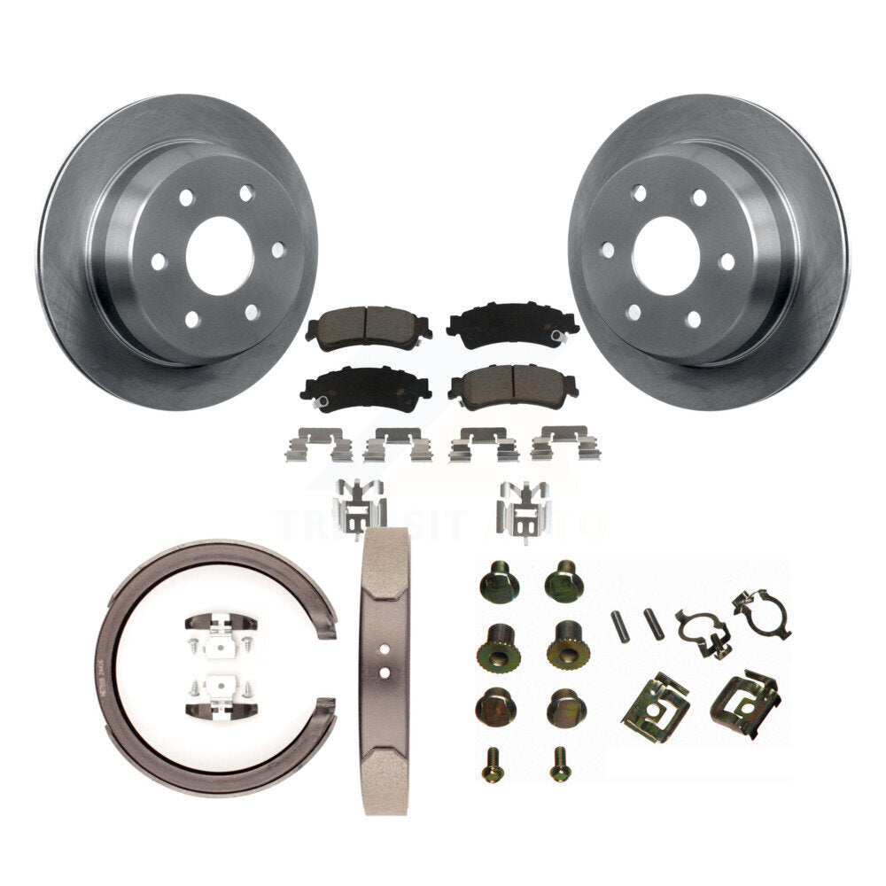 [Arrière] Disque et plaquette de frein pour Chevrolet GMC Silverado 1500 K8C-104446