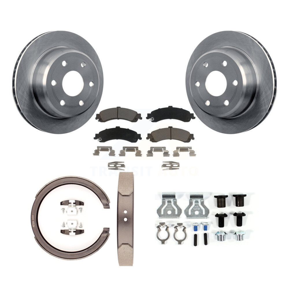 [Arrière] Disque et plaquette de frein pour 2006 GMC Yukon XL 1500 4WD K8C-104458