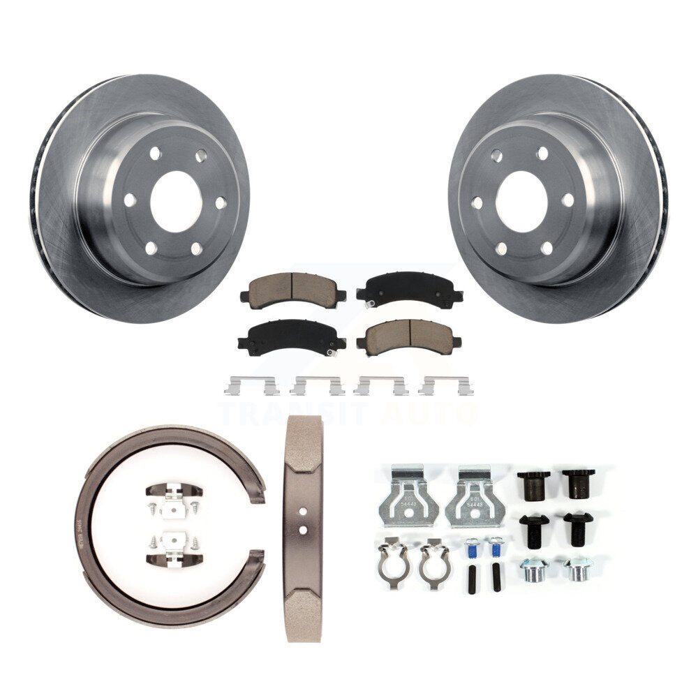 [Arrière] Disque et plaquette de frein pour 2006 GMC Yukon XL 1500 RWD K8C-104459