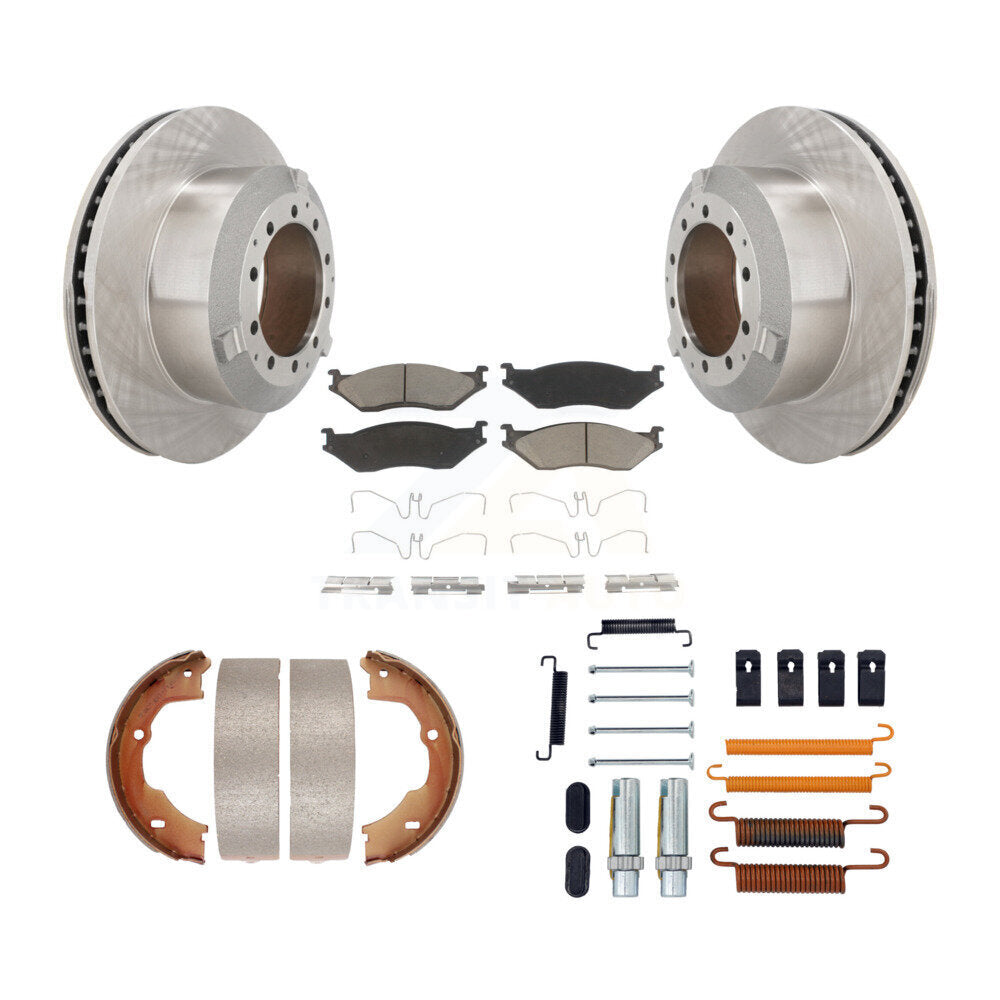 [Arrière] Disque et plaquette de frein pour Ford F-450 Super Duty F-550 K8C-104466