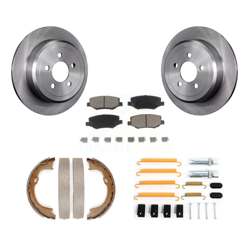 [Arrière] Disque et plaquette de frein pour Jeep Liberty Dodge Nitro K8C-104491