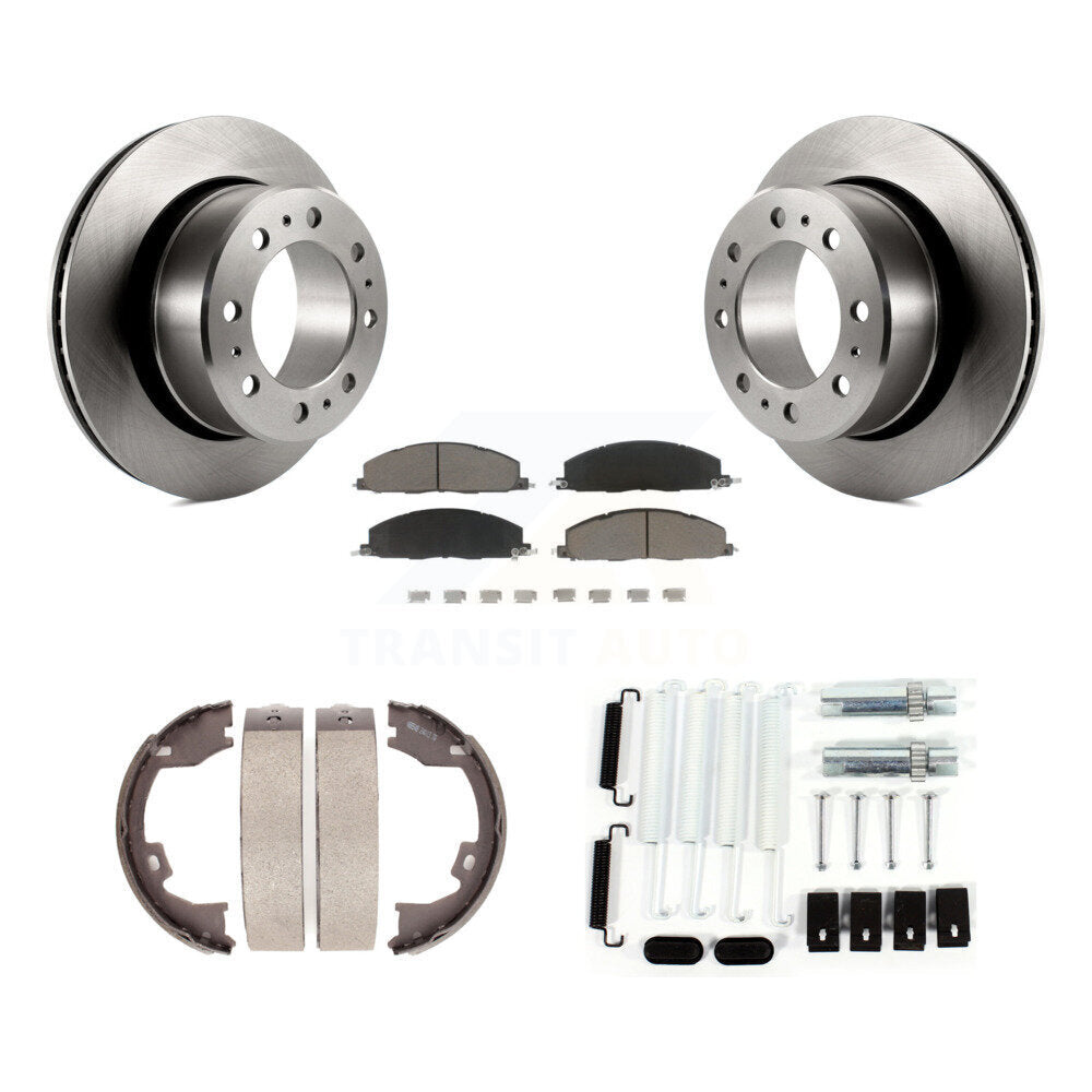 [Arrière] Disque et plaquette de frein pour Ram 1500 With 8 Lug Wheels K8C-104509