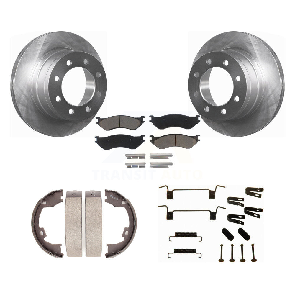 [Arrière] Disque et plaquette de frein pour Dodge Ram 1500 3500 2500 K8C-104512