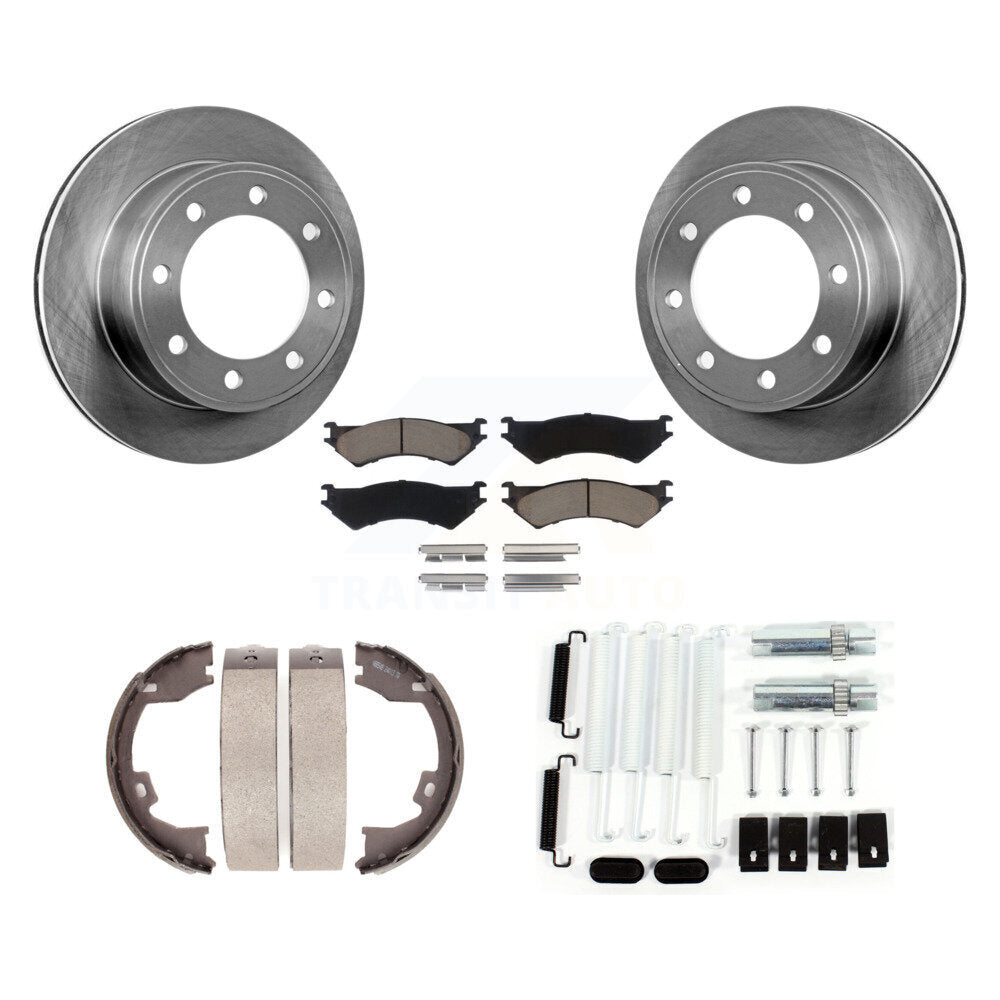 [Arrière] Disque et plaquette de frein pour 07 Ford E-150 From 10 17 06 K8C-104516