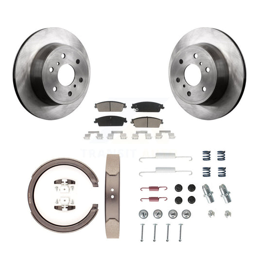 [Arrière] Disque et plaquette de frein pour GMC Sierra 1500 Chevrolet K8C-104543