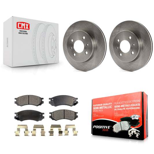 [Avant] Kit de Disque et plaquette (semi-métallique) de frein pour Saturn SL2 SL1 SC2 SL SC1 SW2 SW1 SC K8F-100006