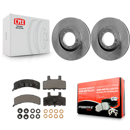 [Avant] Kit de Disque et plaquette (semi-métallique) de frein pour Cadillac DeVille Fleetwood 60 Special Commercial Chassis K8F-100012